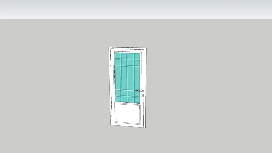 Steel Glass Door