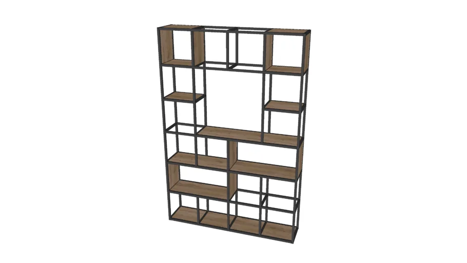 Metal shelf