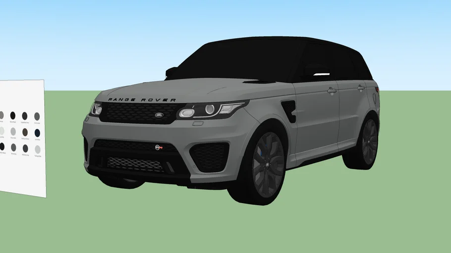 2016 Range Rover sport SVR | 3D Warehouse