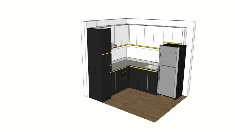 L-Shaped Kitchen