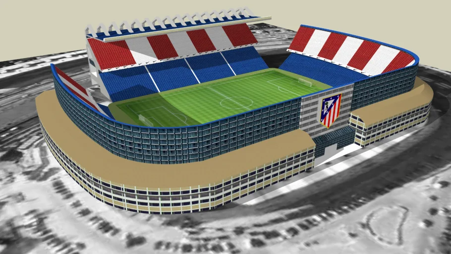 estadio vicente calderon , atletico madrid
