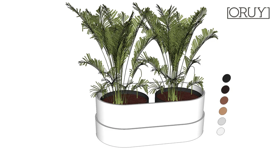 Cachepot Pesponto - ORUY decor decoração couro adorno