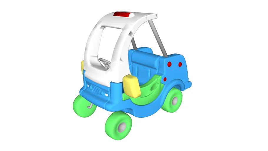 Children's  toy 儿童四轮小房车  www.1skp.com