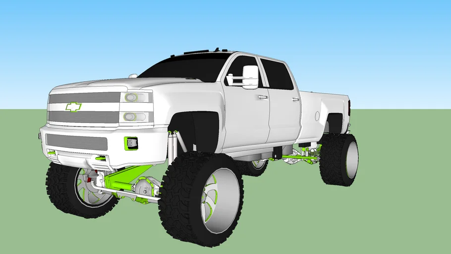 2015 Chevy Silverado 3500HD SEMA Truck