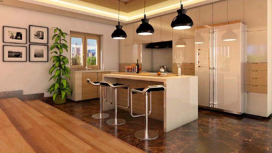 Cocina+isla
