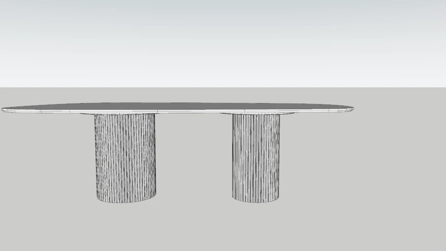 MESA ORGANICA DIOR 2,70 - MOVEIS DIPLOMATA 