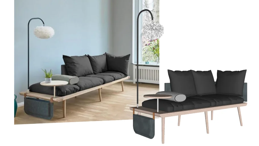 Simple Unique Sofa