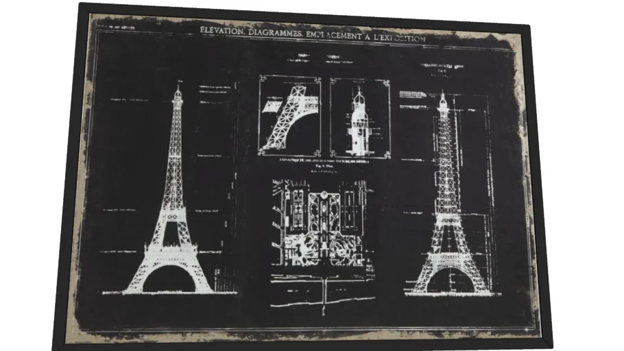 Quadro Torre Eiffel