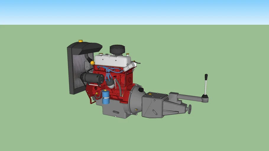 XPAG engine for MG TD car