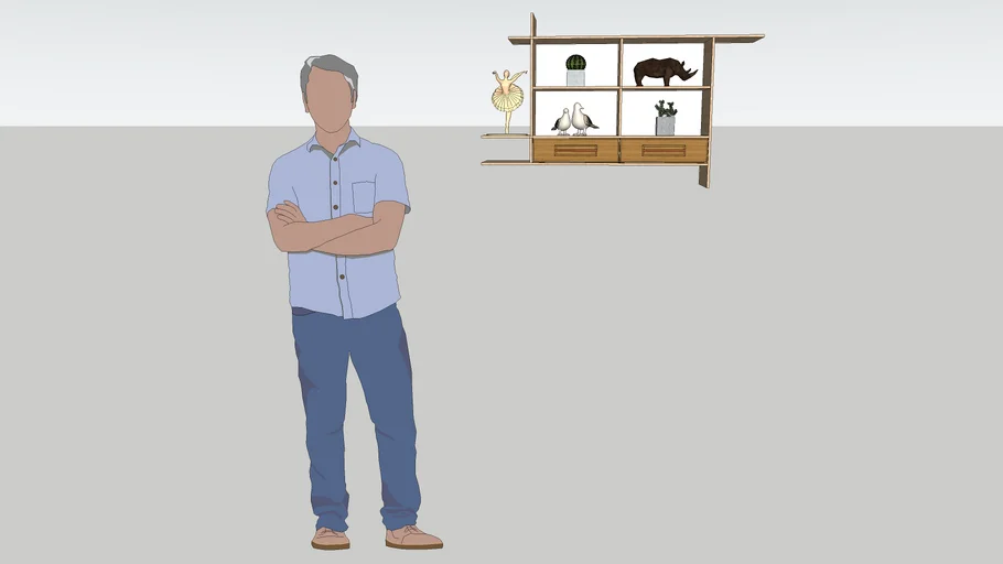 Display rack | 3D Warehouse