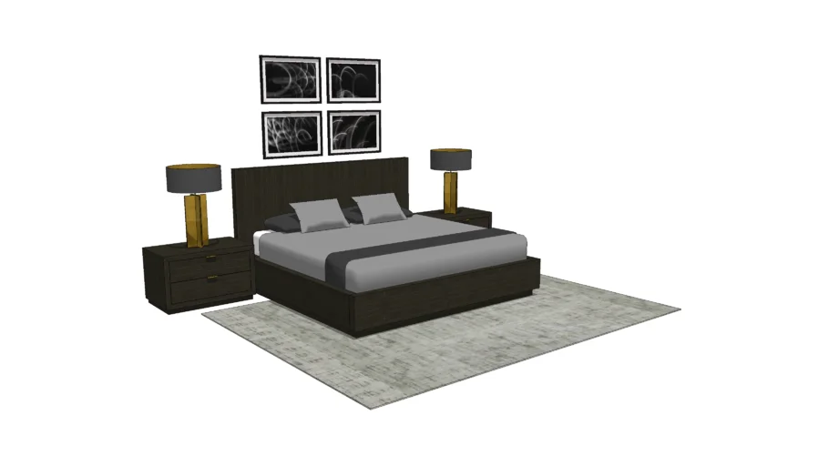 RH Machinto Bedroom Furniture