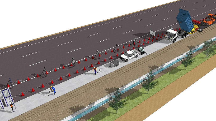 Asphalt Road Construction