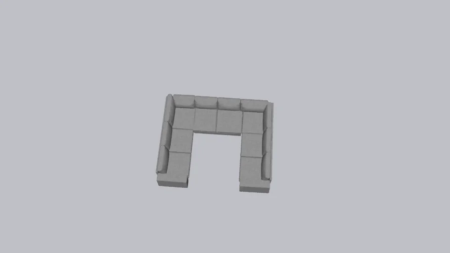 IKEA KIVIK U-SHAPED SOFA