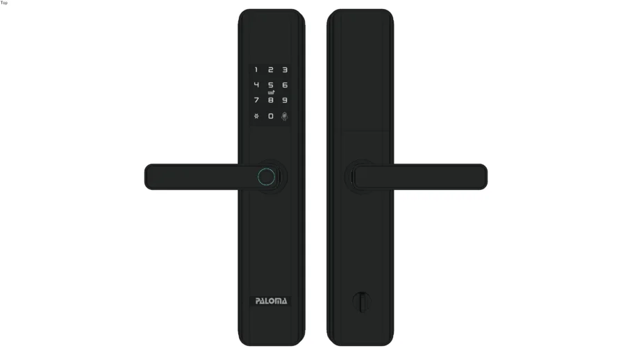 Paloma Digital Smart Lock Slim DLP 2131 Slim Door Frame 