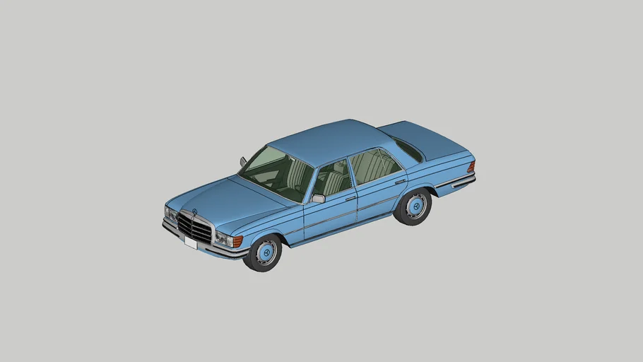 Mercedes-Benz W116 280SE, 1973-80