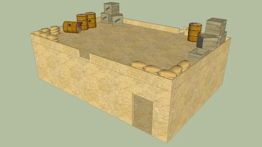 Cod-os ház /Call of Duty house/ | 3D Warehouse