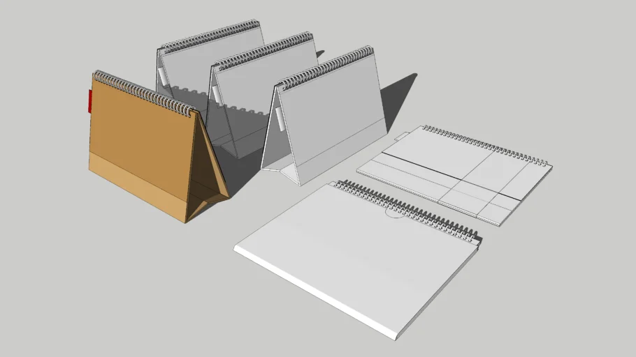 Normal Desk Calendars | 3D Warehouse