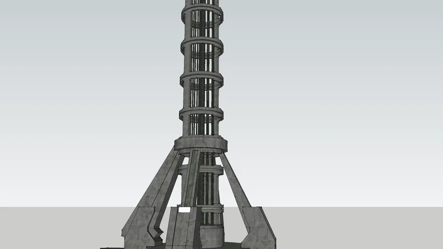 New Mombasa Space Elevator (Halo 2 Version)