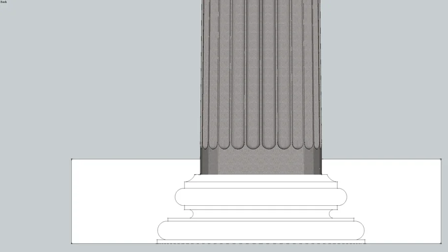 column base profile | 3D Warehouse