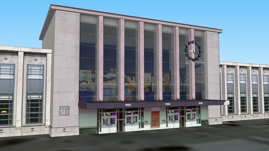 Gare SNCB de Mons ( Belgique )