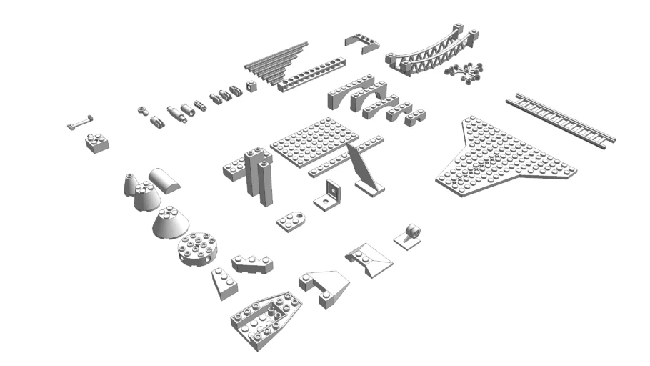 Lego Pieces Part 03