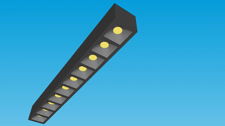 linear spot light 10 dots
