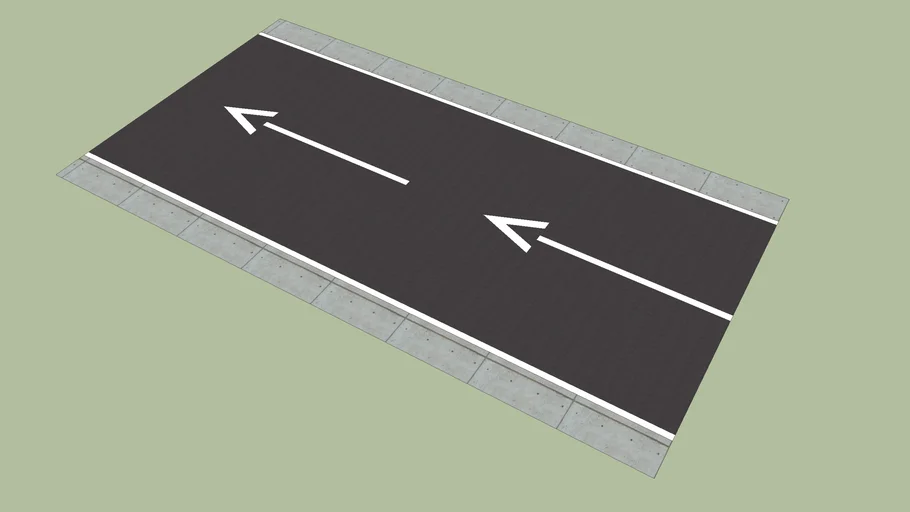 45M width Overrun Runway | 3D Warehouse