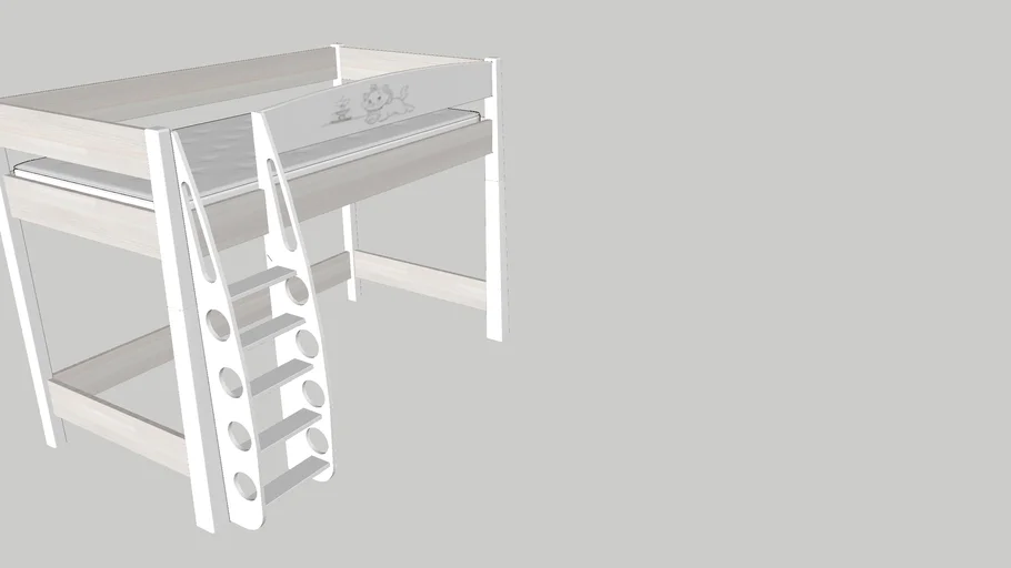 Single bunk bed MARIE