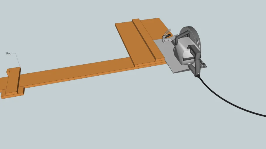 Circular Saw Jig for Repeatable Cuts