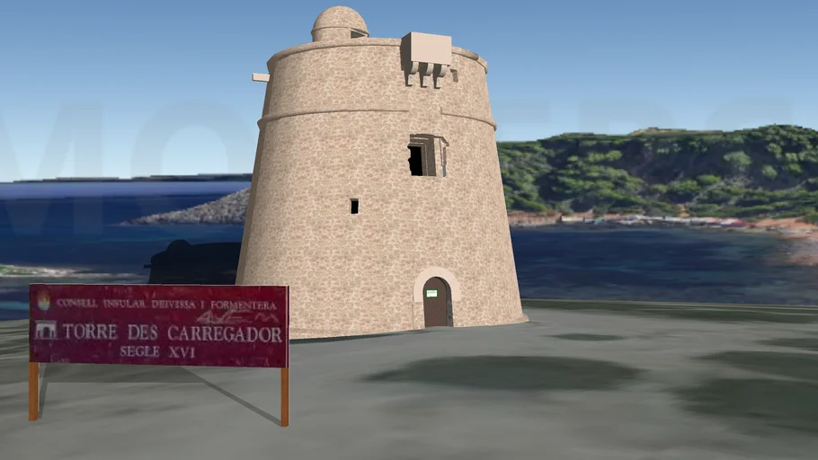 Torre Des Carregador.Ibiza.
