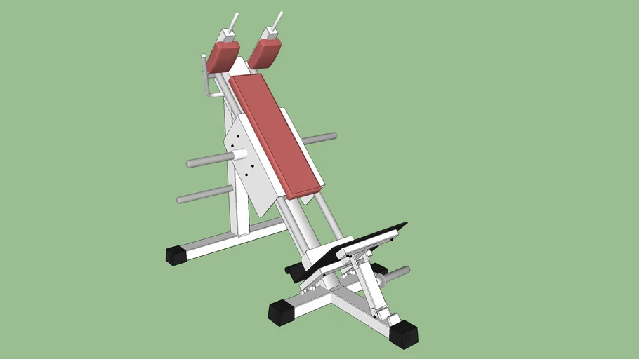 Sentadilla Hack_GYM | 3D Warehouse