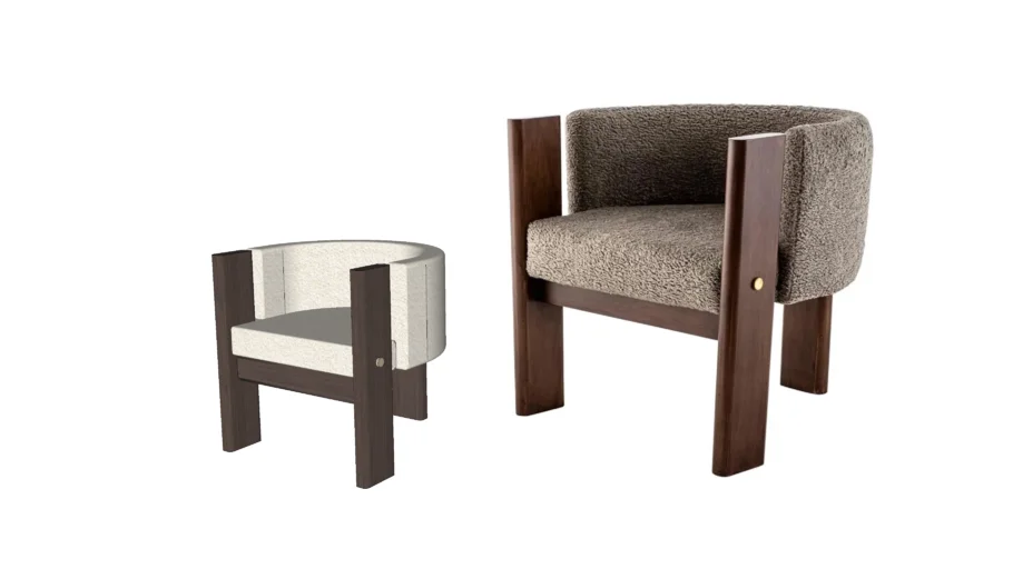 Malta Dining and Lounge Chair by Egg Design