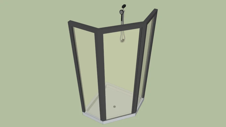Circular shower cubicle (ArchiCAD 12)
