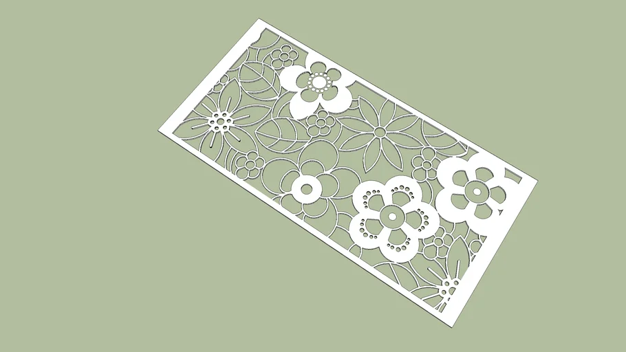 Pattern Partition1.22x2.44 m.
