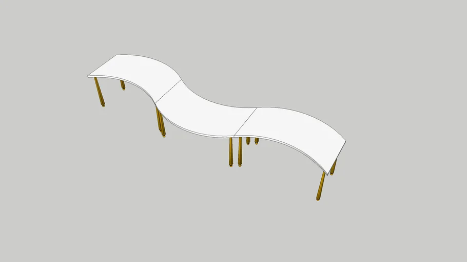 modular long table