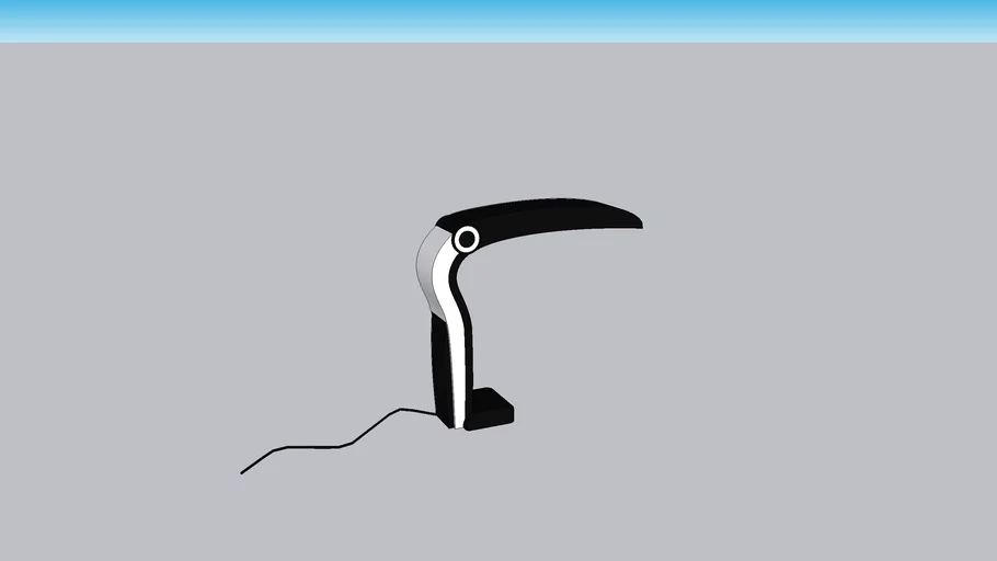 80s Toucan Lamp