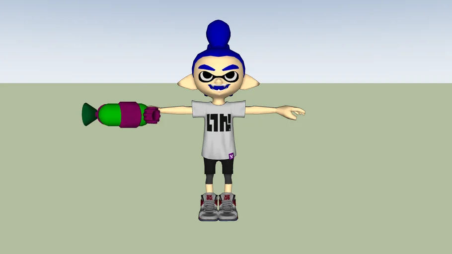 Splatoon Inkling Boy