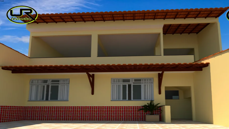 telhado colonial