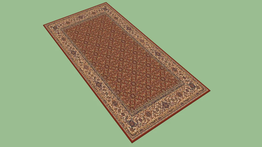 Alfombra iraní salto de cama