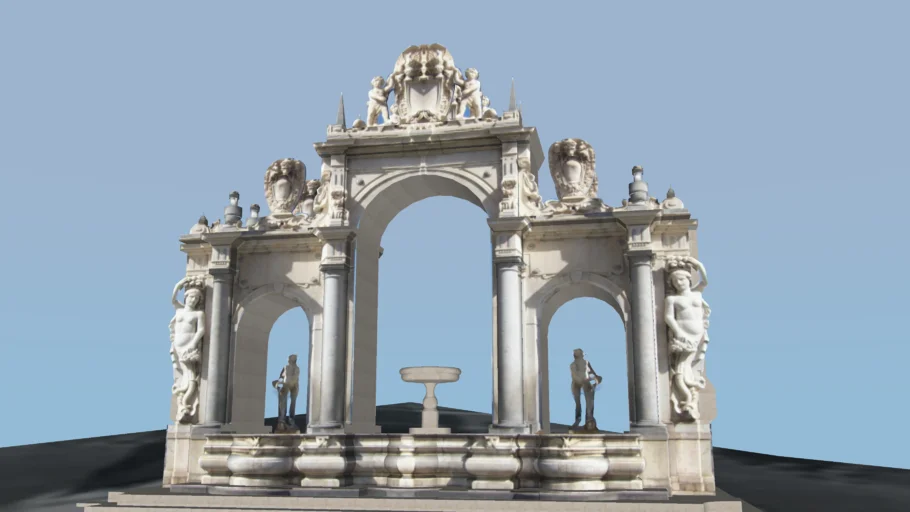 Fontana del Gigante, Napoli