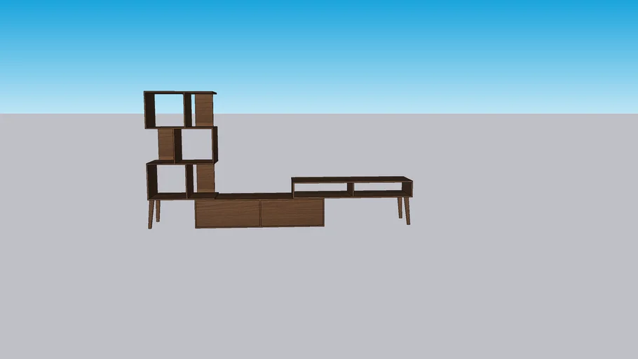 Carson Carrington Sakskobing TV Stand