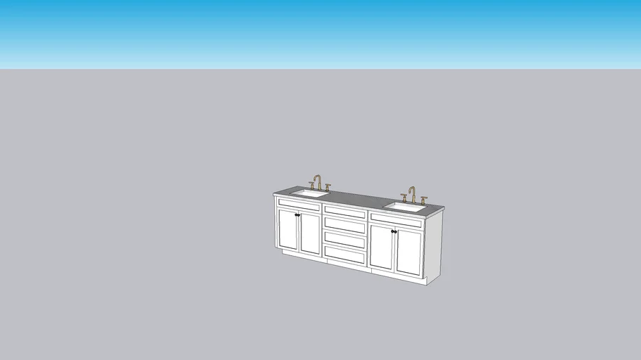 Double Sink Vanity