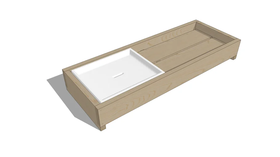 Soap Stand w/ Porcelain Dish