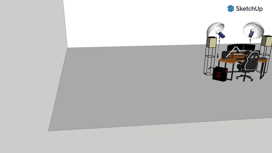 Gaming Set Up | 3D Warehouse