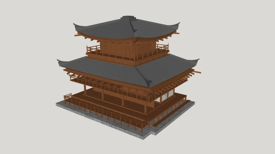 日式古建筑阁楼 www.caotu66.com