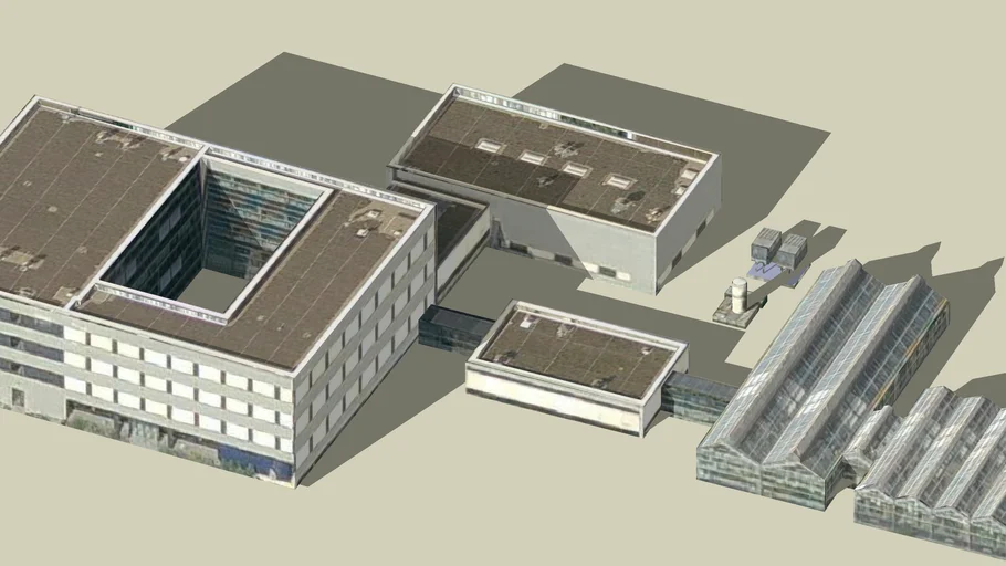 Physics faculty (building 2) | 3D Warehouse