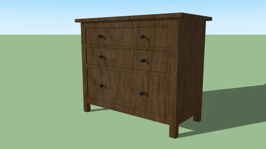 commode 3 tiroirs hemnes ikea