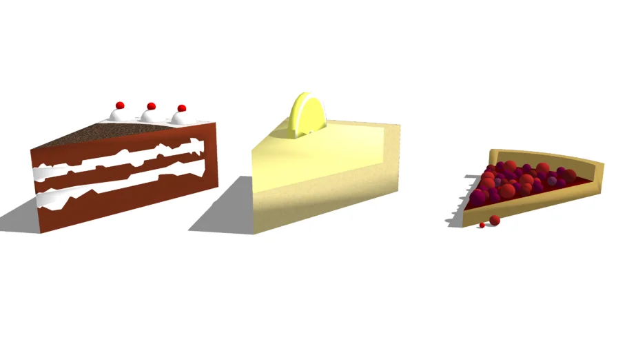 Tarts and cakes