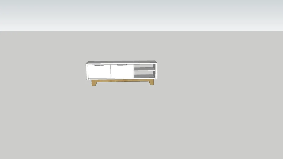 Scandinavian TV Cabinet
