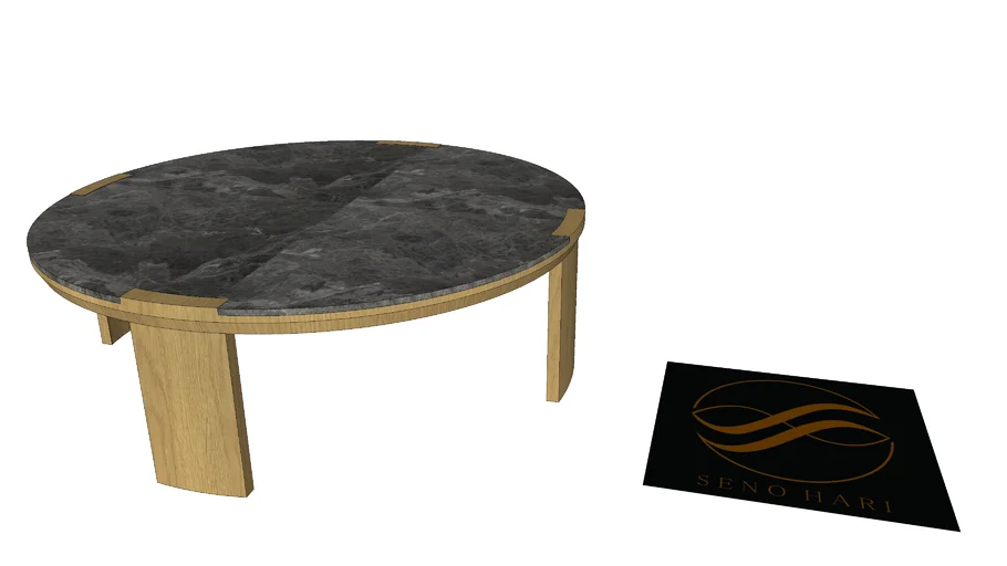 Coffee Table 3 Meja Kopi